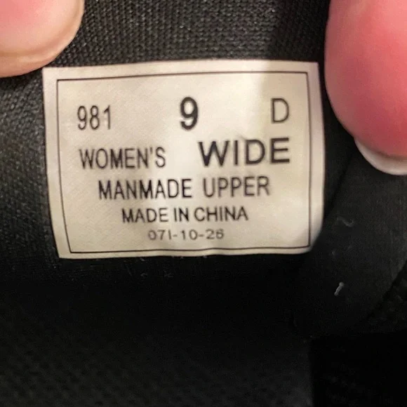 Orthofeet Coral 981 Women’s Lace-Up Sneakers Black Size 9D (Wide) #071-10-26 - Picture 10 of 10